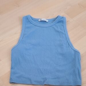 Zara Kids Sky Blue Tank Top